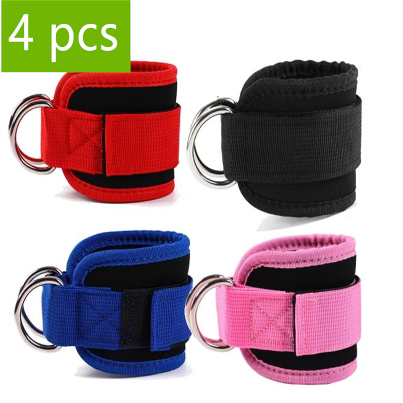 Women'S Exercise Accessories - 2/4 Stück Verstellbare Fitness-Knöchelriemen für Frauen,