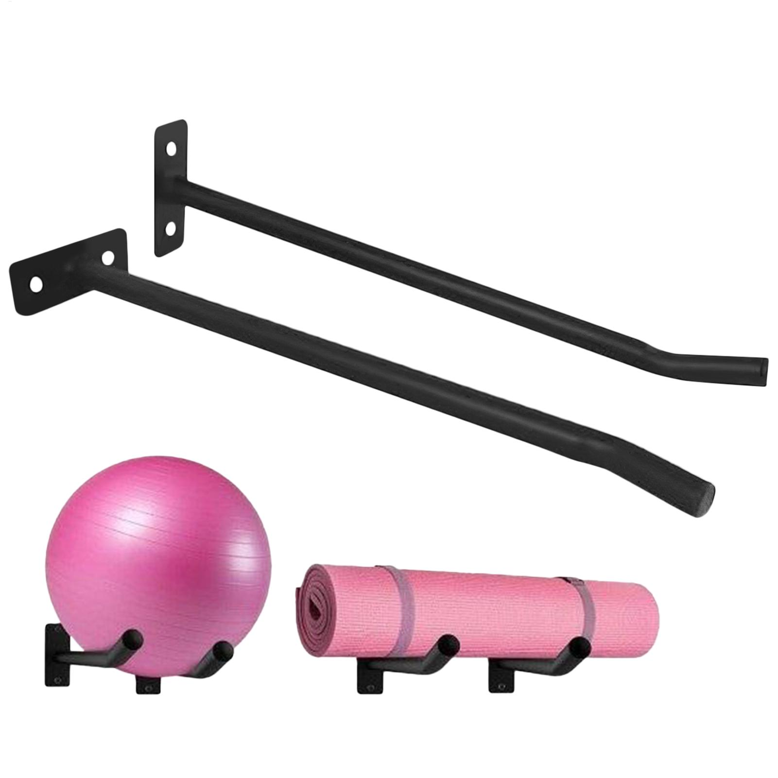 Women'S Exercise Accessories - Übungsball-Halter 2er-Pack Yoga-Raum Wandballhalter Ausrüstungs-Aufbewahrungsorganizer Heimfitness-Zubehör