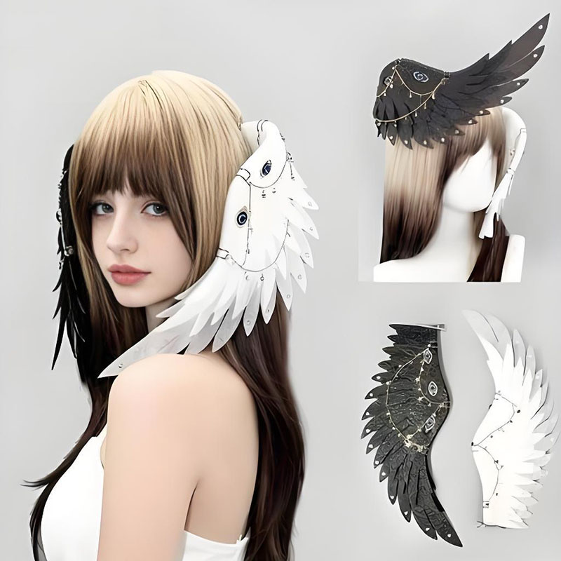 Women'S Accessories New Look - Neue Anime-Mädchen Gothic Gefallener Engel Flügel