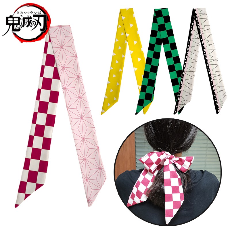 Women'S Accessories Flannels - Demon Slayer Nezuko Shinobu Schal für