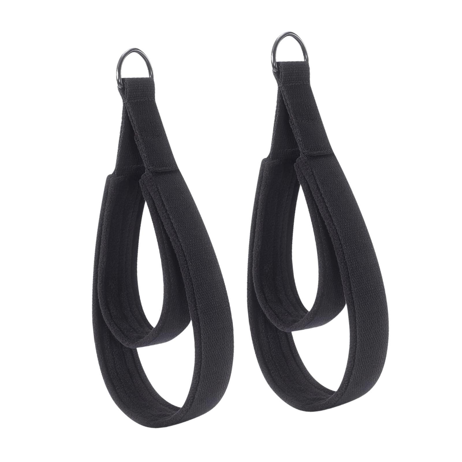 Women'S Exercise Accessories - 2x D-Ring-Gurte, rutschfeste Pilates-Zubehörteile, Gym-Pilates-Doppelschlaufen-Gurte für