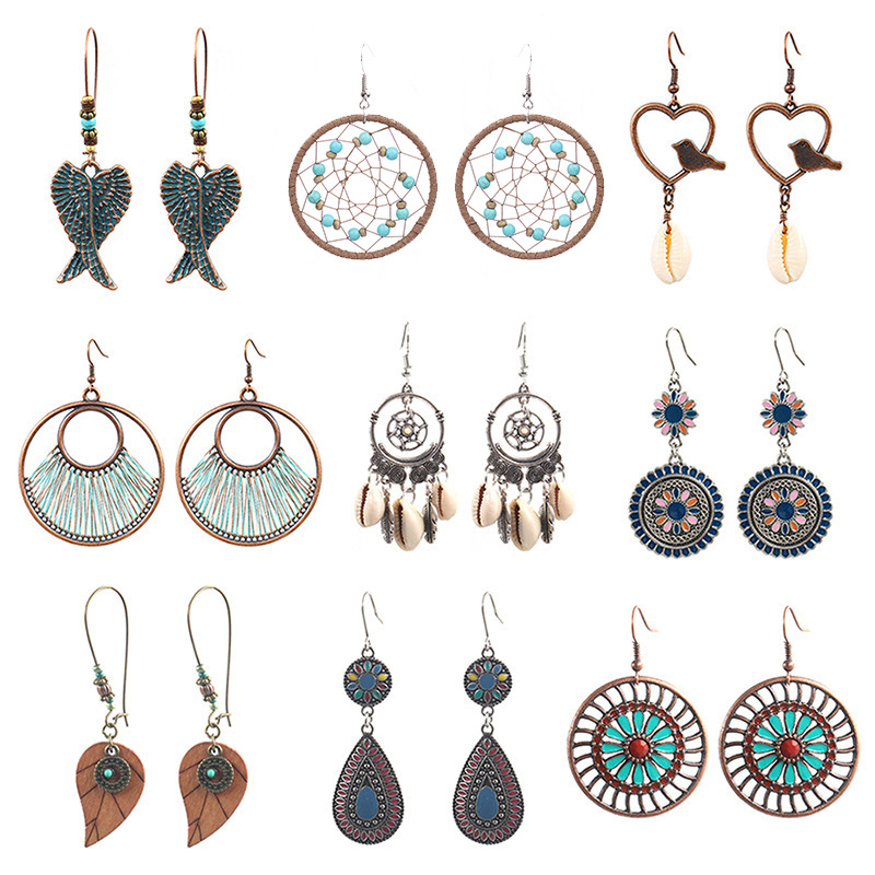 Women'S Accessories Amazon - Grenzüberschreitendes, beliebtes Amazon-Ohrring-Set, europäische und amerikanische