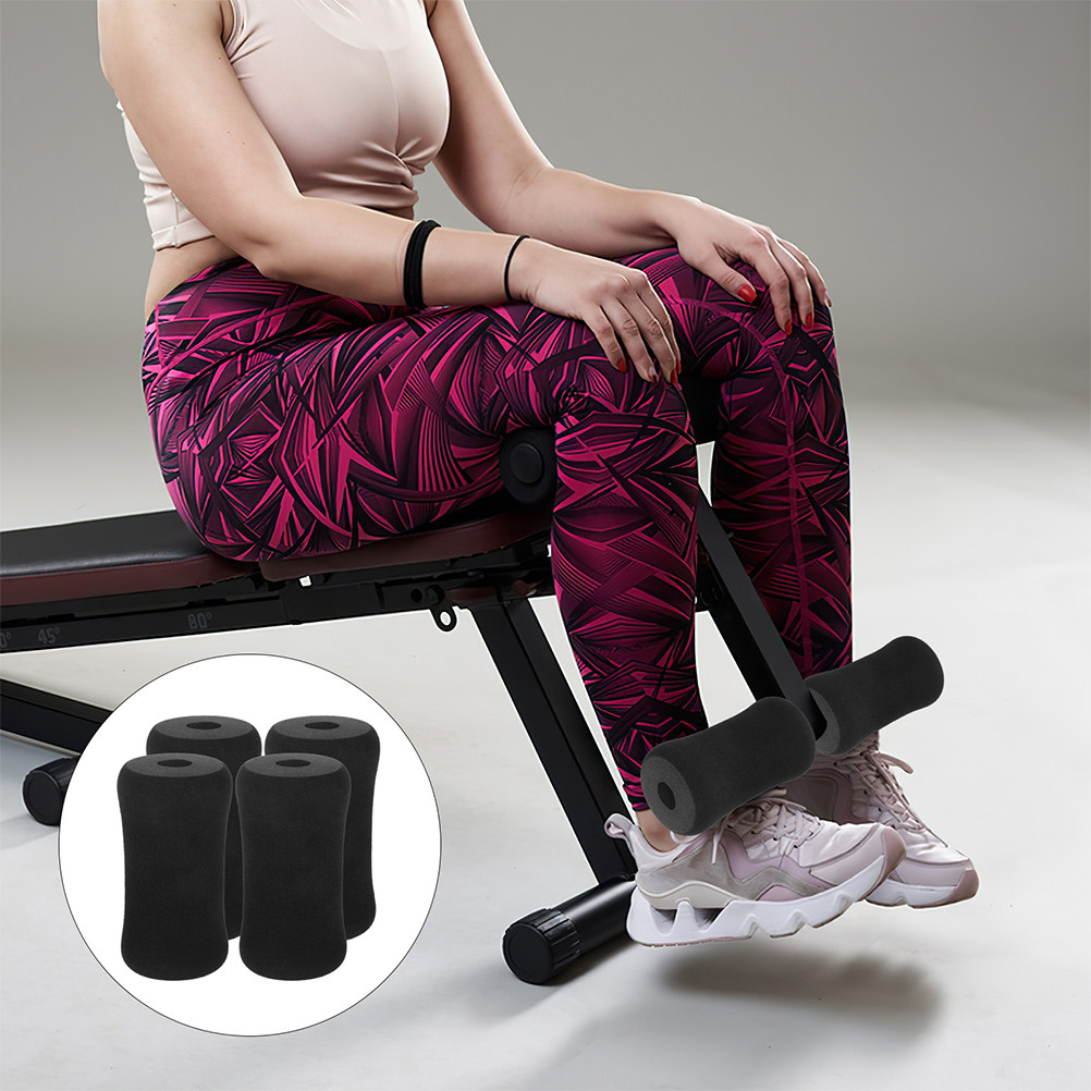 Women'S Exercise Accessories - 6 Stück Fitnessgeräte-Bezüge für Beinstrecker-Maschinen, Fußschaumstoffpolster,