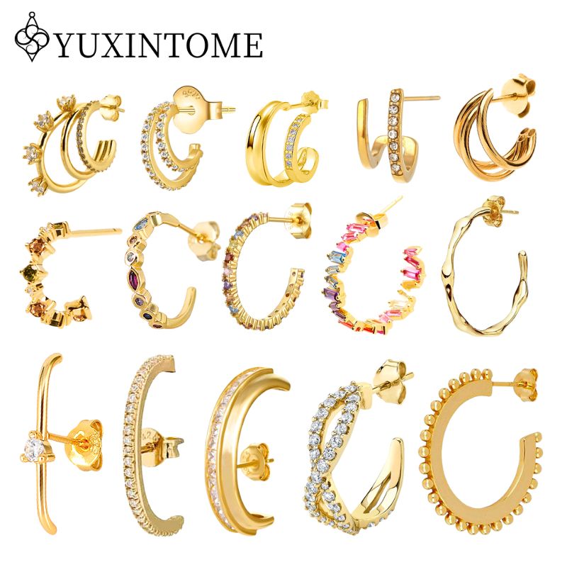 Damen-Ohrstecker aus 925er-Ste – Statement Earrings Oversized Bewertung und Preis