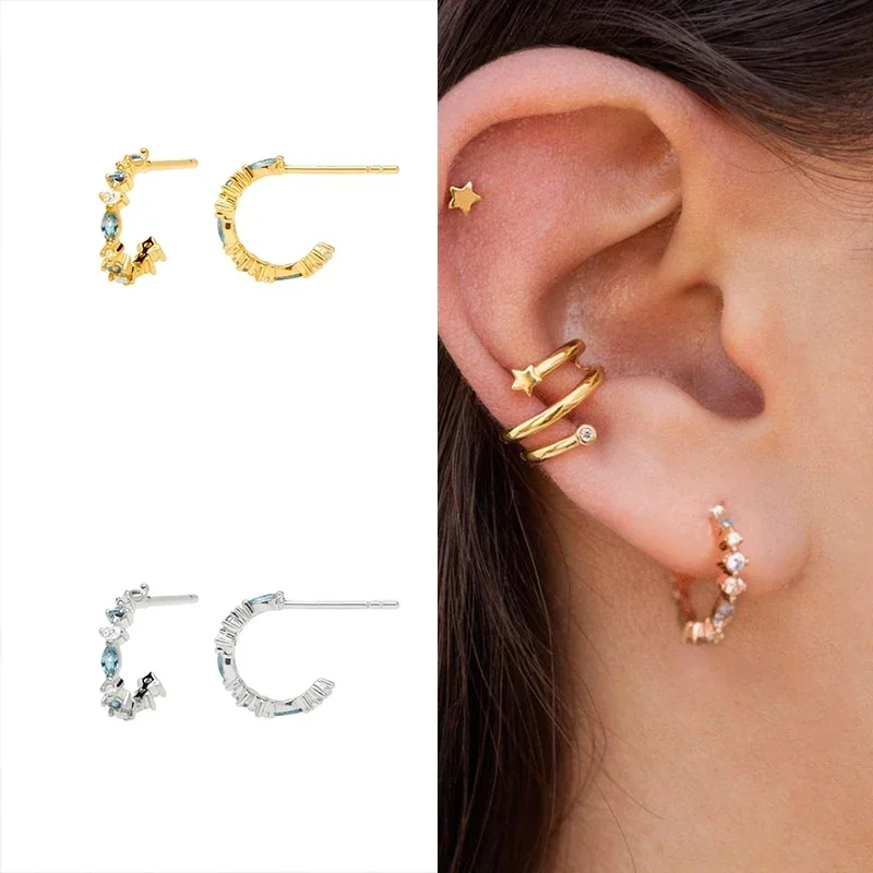 Damen-Ohrstecker aus 925er-Ste – Statement Earrings Oversized Bewertung und Preis