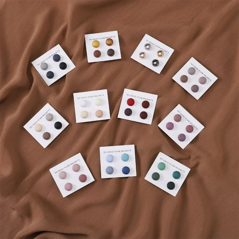 4 Teile/karte Matte Magnet Hij – Women Accessories In Wholesale Bewertung und Preis