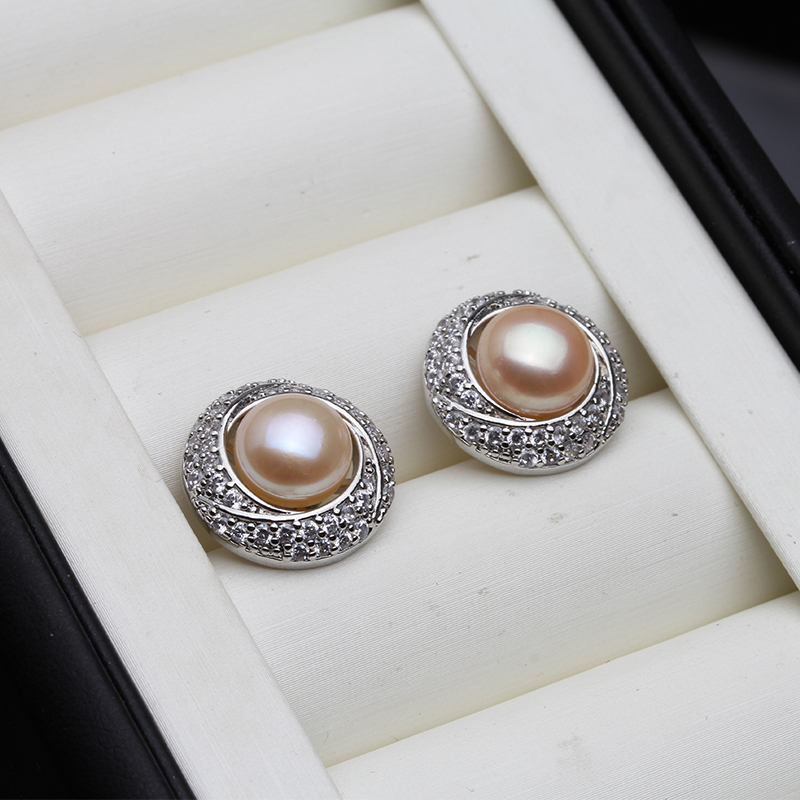 Neue große Süßwasserperlen-Ohr – Statement Earrings Oversized Bewertung und Preis