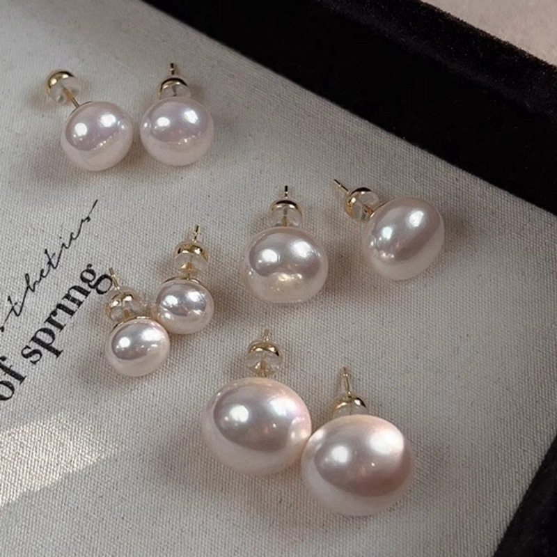 925 Silber Nadel Elliptische P – Statement Earrings Oversized Bewertung und Preis