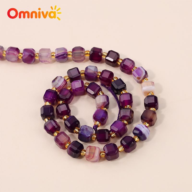 Lila Achatstein, natürliche ha – Women Accessories In Wholesale Bewertung und Preis