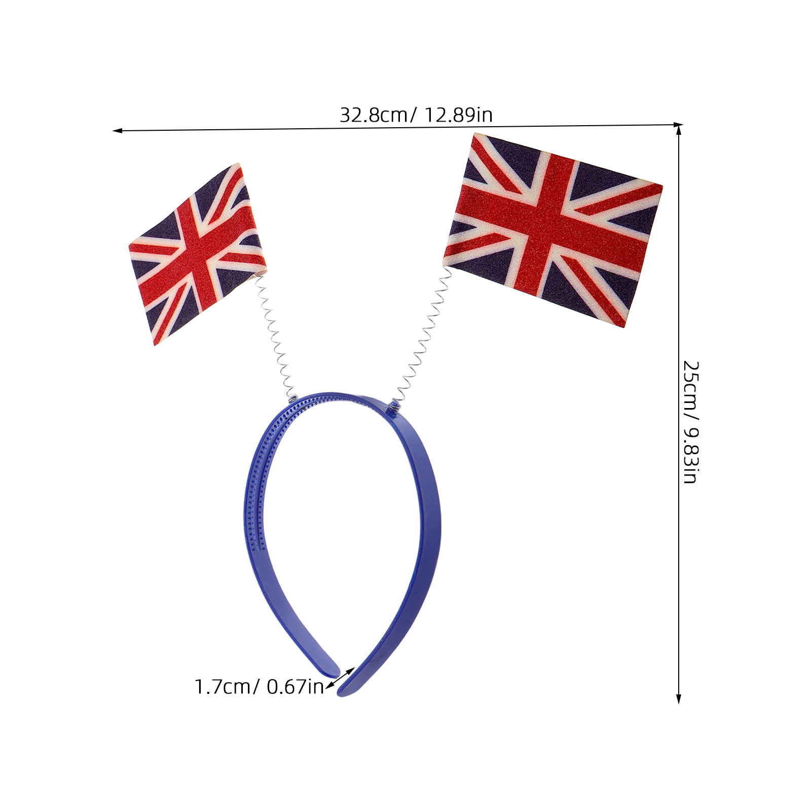 Britische Flaggen-Haarband mit – Women'S Accessories Uk Bewertung und Preis