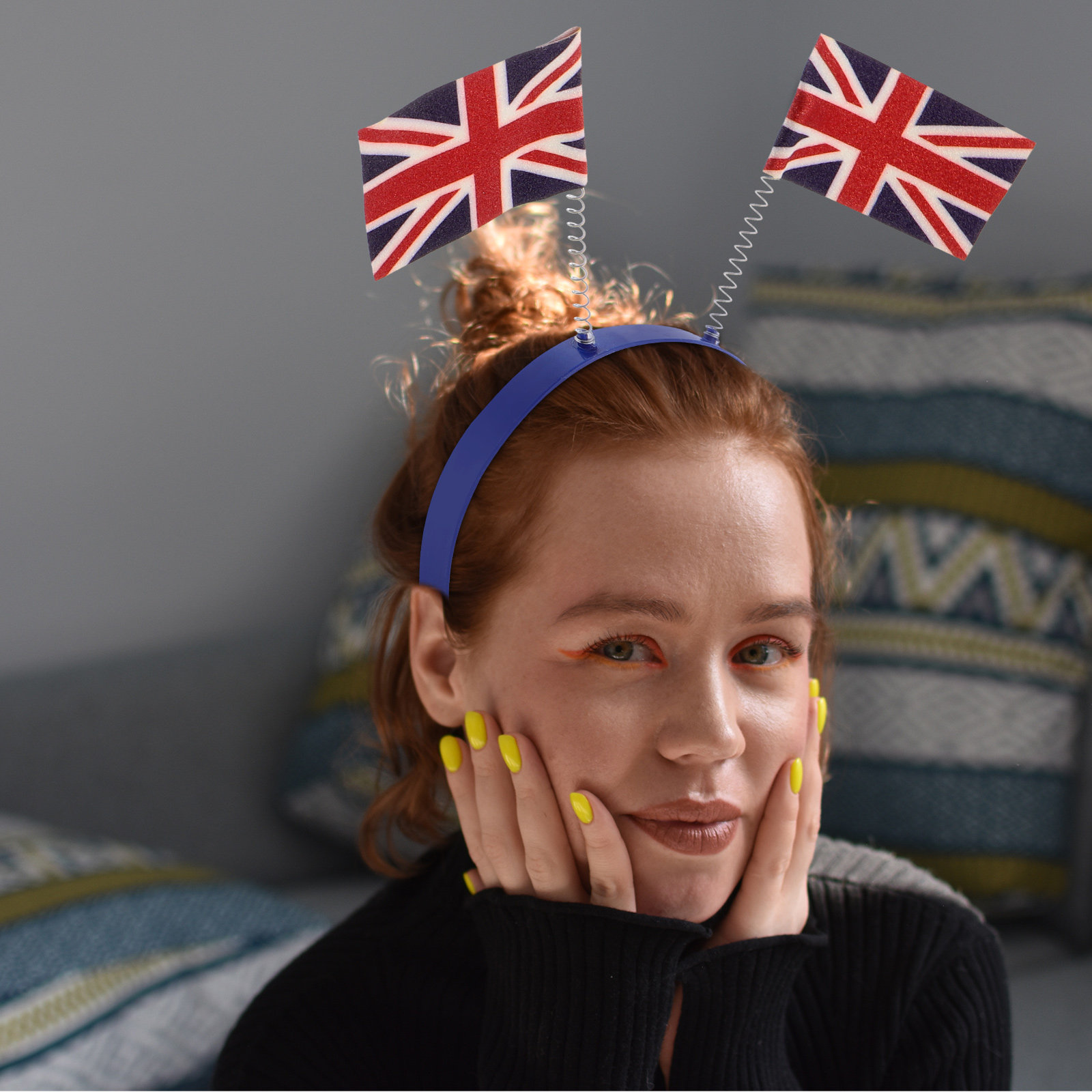 Britische Flaggen-Haarband mit – Women'S Accessories Uk Bewertung und Preis