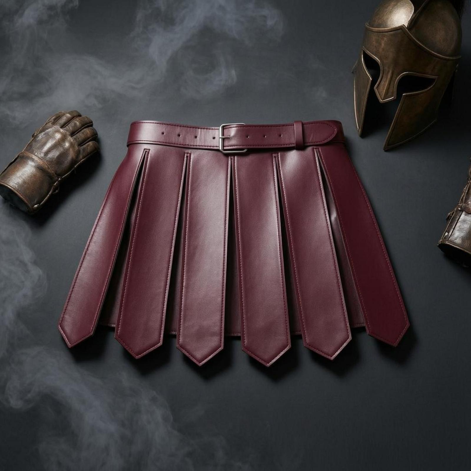 PU-Leder Spartaner-Krieger-Roc – Women'S Kilt Accessories Bewertung und Preis