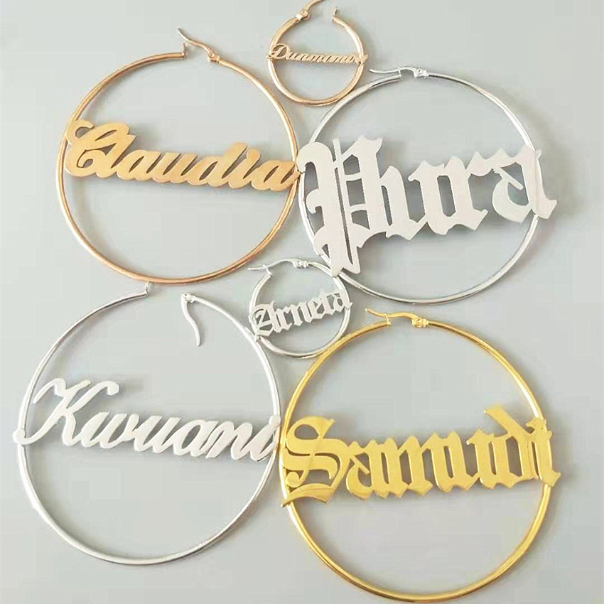 Personalisierte Frauen Große O – Statement Earrings Oversized Bewertung und Preis