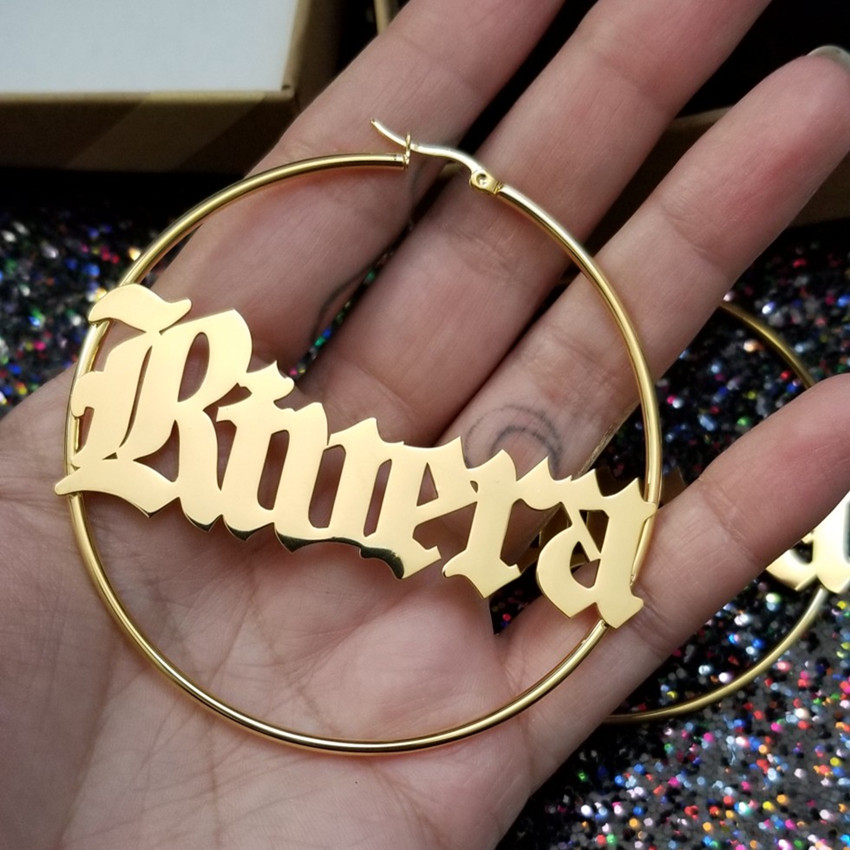 Personalisierte Frauen Große O – Statement Earrings Oversized Bewertung und Preis