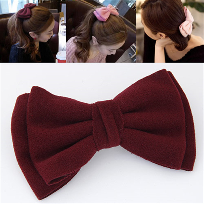 Koreanische Einfarbig Bogen Ha – Women'S Accessories Flannels Bewertung und Preis