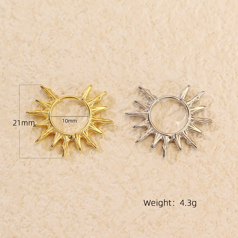 Ohrnadel aus 925er-Sterlingsil – Statement Earrings Oversized Bewertung und Preis