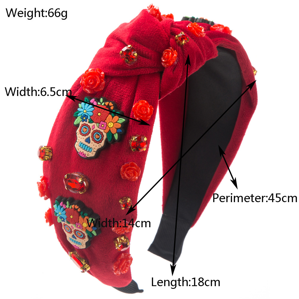 Neues Halloween-Stirnband aus  – Women'S Accessories Flannels Bewertung und Preis