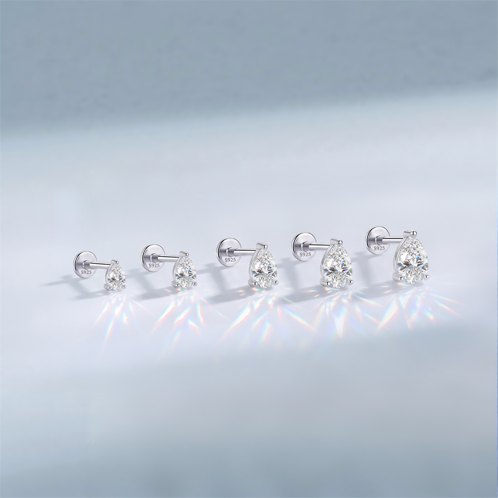 KOJ 1 Stück 925 Sterling Silbe – Statement Earrings Oversized Bewertung und Preis