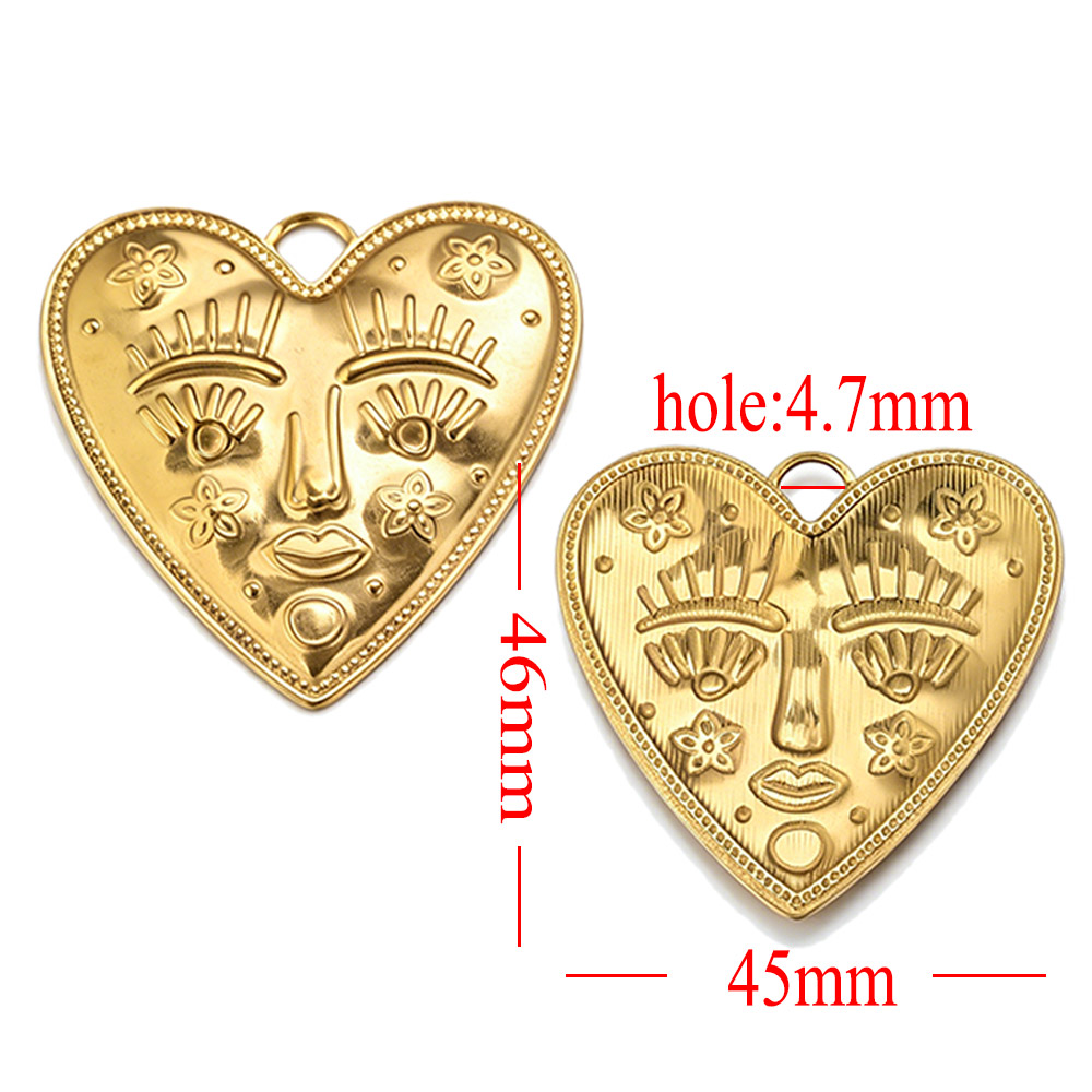 5 Stück 304 Edelstahl Sonnen-H – Statement Earrings Oversized Bewertung und Preis